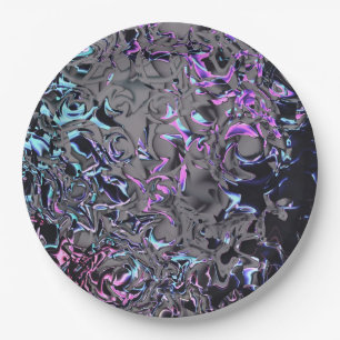 80's Disaster Paper Plate