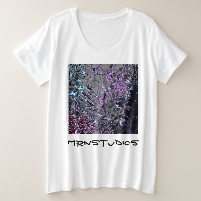 80's Disaster Plus Size T-Shirt (Design Front)