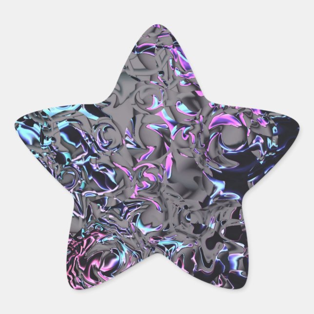 80's Disaster Star Sticker (Front)