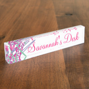 80s eighties vintage colours splash medley art nameplate