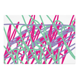 80s eighties vintage colours splash medley art photo print