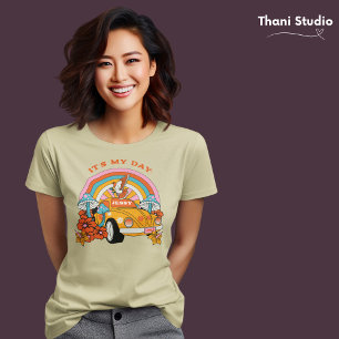 80s Flashback Vintage Retro Birthday Party Beige T-Shirt