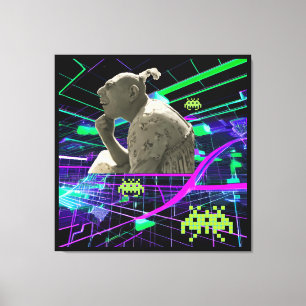 80s Freak Canvas Print