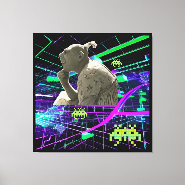 80s Freak Canvas Print (Front)