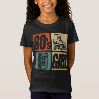 80s Girl 1980s Fashion 80 Theme Party Eighties T-Shirt