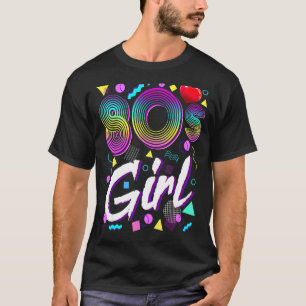 80's Girl Birthday Party Costume Retro Vintage  Wo T-Shirt