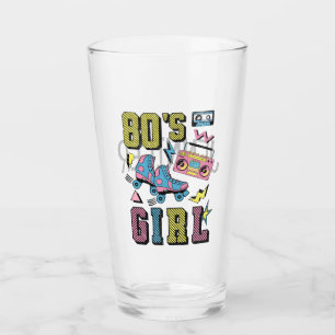 80's Girl Glass