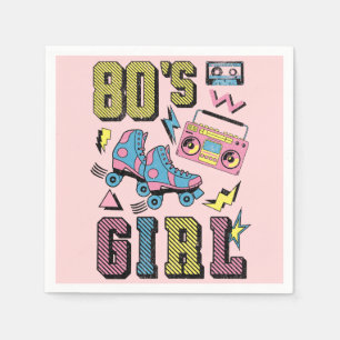 80's Girl Napkin