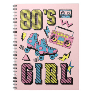 80's Girl Notebook