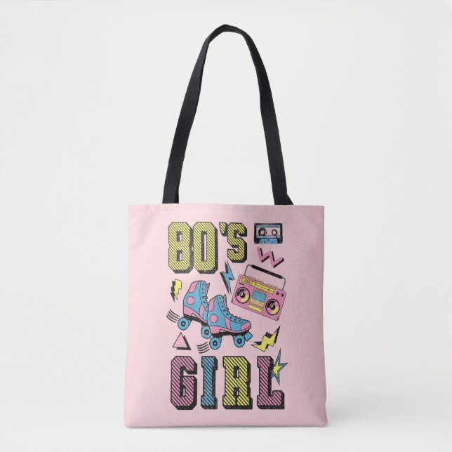 80's Girl Tote Bag (Front)