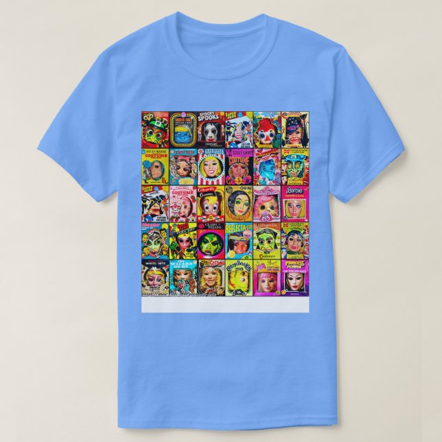 80s Halloween Costumes T-Shirt (Design Front)