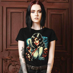 80s Horror Girl T-Shirt