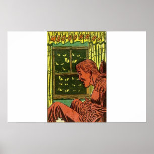 80s Horror vintage comics for comic book lovers Poster