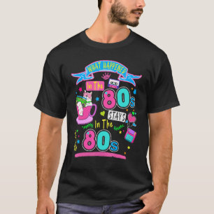 80s Idea For Women Rave Outfit & 80s Festival Cost T-Shirt