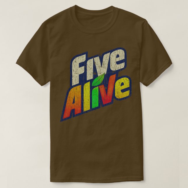 80s Kid Five Alive 1979  T-Shirt (Design Front)