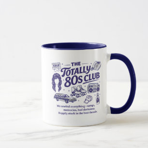 80's Kid Funny Club Gen X Best Decade  Mug