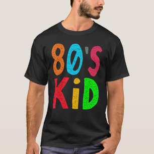 80's Kid Outfit Women Men Vintage Retro Distressed T-Shirt