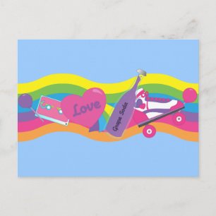 80's Line-up Postcard