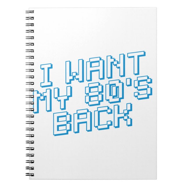 80s Lover Notebook (Front)