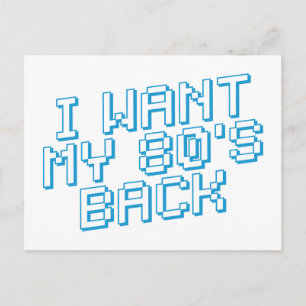 80s Lover Postcard