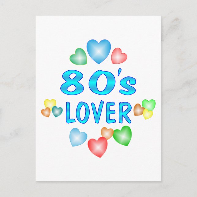 80s Lover Postcard (Front)
