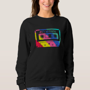 80s Mixtape Cassette Tape Music Retro Sweatshirt