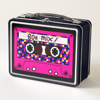 80s Mixtape Metal Lunch Box
