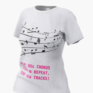 🎵 80s Music Addict - Hilarious Nostalgia T-Shirt