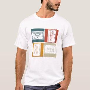 80S Music Lover 1980S Musician Eighties Retro Cass T-Shirt