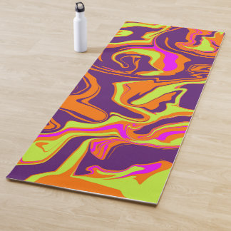 80s Mystery Melt Yoga Mat
