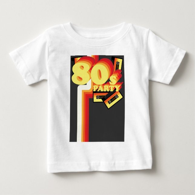 80s Party Baby T-Shirt (Front)