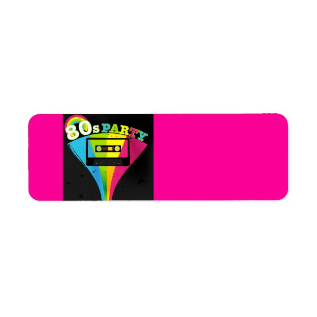 80s Party Background (Front)