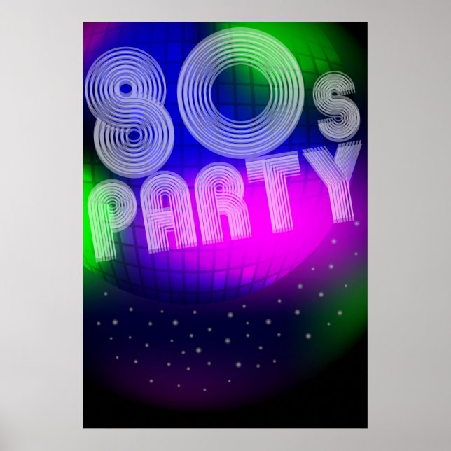 80s Party Poster (Front)