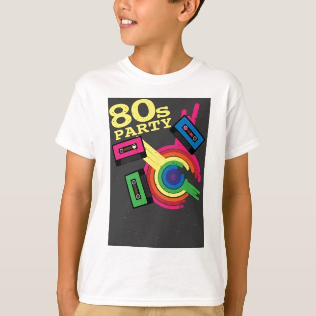 80s party T-Shirt (Front)