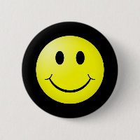 80s Pop Culture Yellow Emoticon
