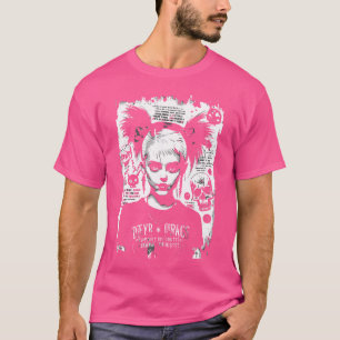 80'S Punk Trad Goth Photo Fanzine Flyer Art Versi T-Shirt