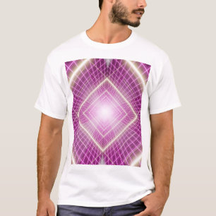 80s Retro: 3D Sci-Fi Background. T-Shirt