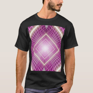 80s Retro: 3D Sci-Fi Background. T-Shirt