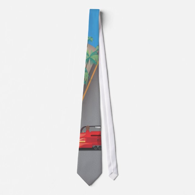 80s Retro Arcade Race Tie (Front)