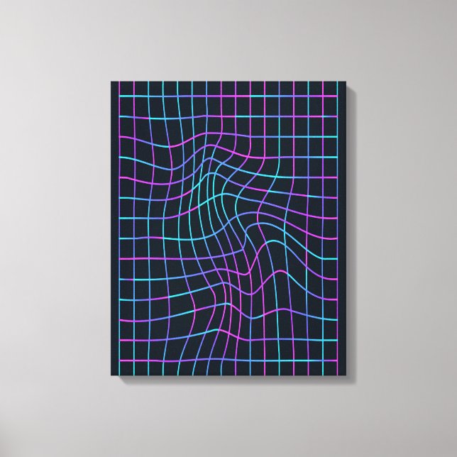 80s Retro Art  Canvas Print (Front)