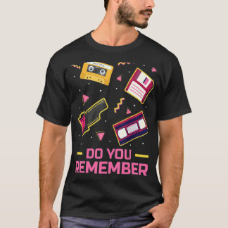 80s Retro Costume Outfit Theme Party Costume 90s P T-Shirt