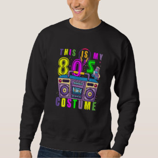 80's Retro Fashion Throwback Culture 1980 Disco Mu Sweatshirt