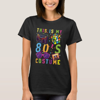 80's Retro Fashion Throwback Culture 1980 Disco Mu T-Shirt