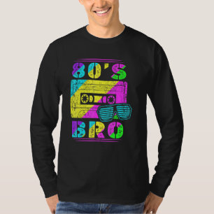 80s Retro Tape Bro Party 80s Dj Party Goer T-Shirt