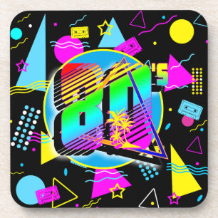 80'S RETRO VINTAGE OLD SCHOOL STYLE COASTER