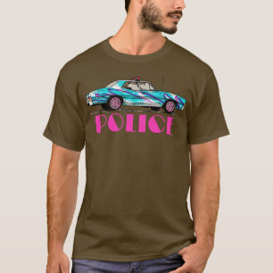 80s Retrowave Police T-Shirt