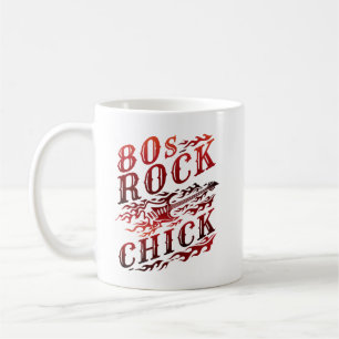80s Rock Chick Eighties Music Coffee Mug