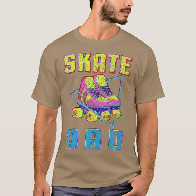 80s Rollerskates T Shirt Vintage Roller Skating (Front)