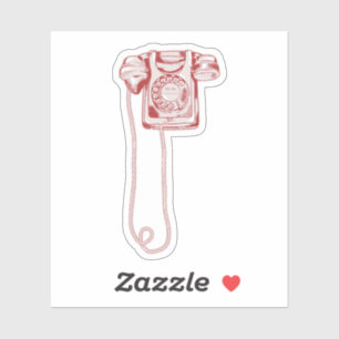 80s rotary dial telephone