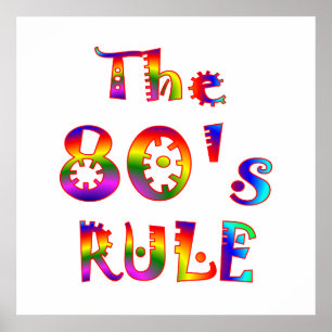 80s Rule Poster